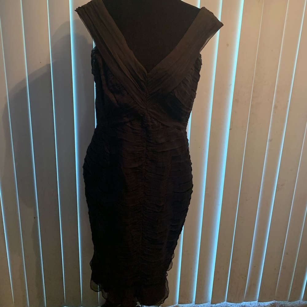 Tadashi Collection Shirred dress